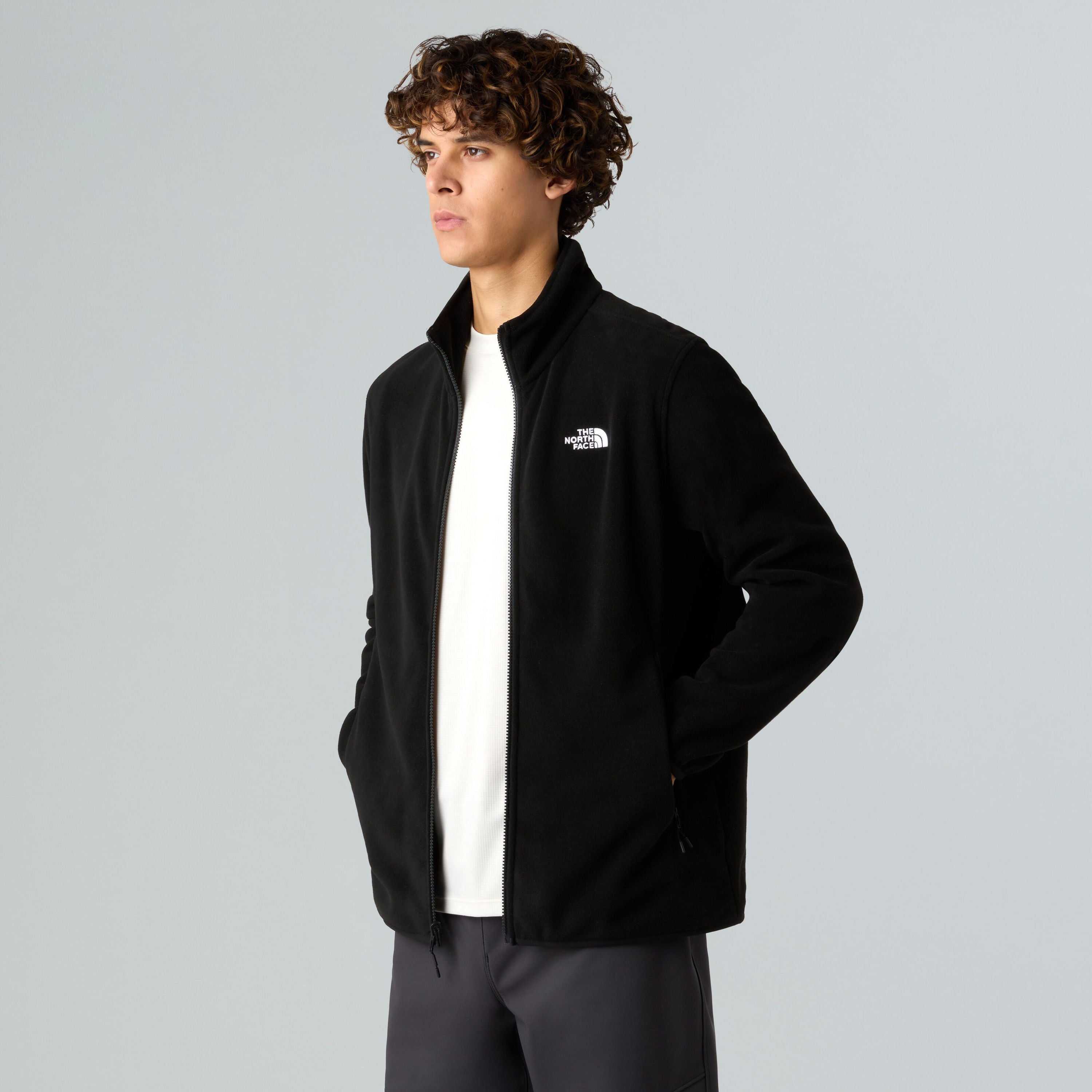 Fleecejacke GLACIER - JK3-TNF BLACK - Schwarz