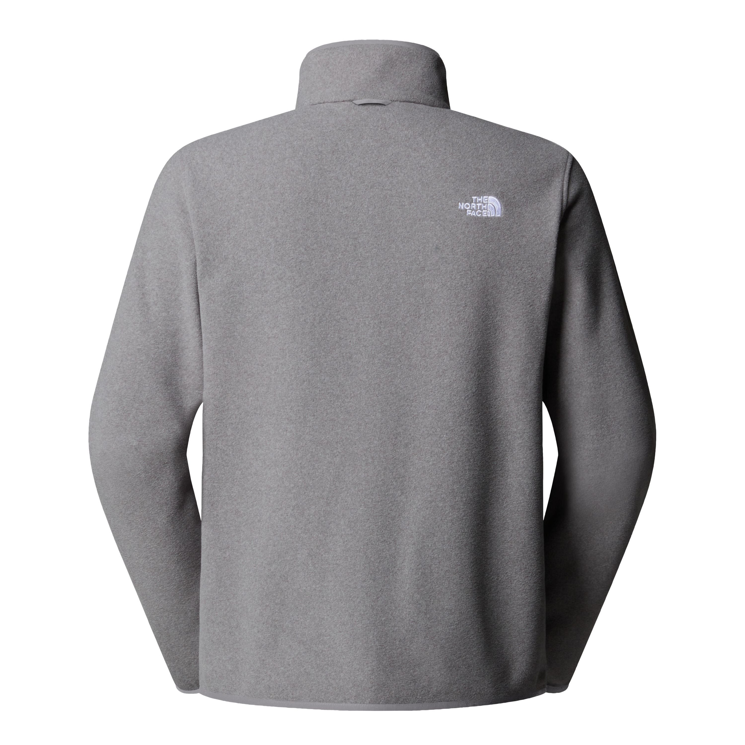 Fleecejacke GLACIER - CQI-TNF Mid Grey Heather - Grau
