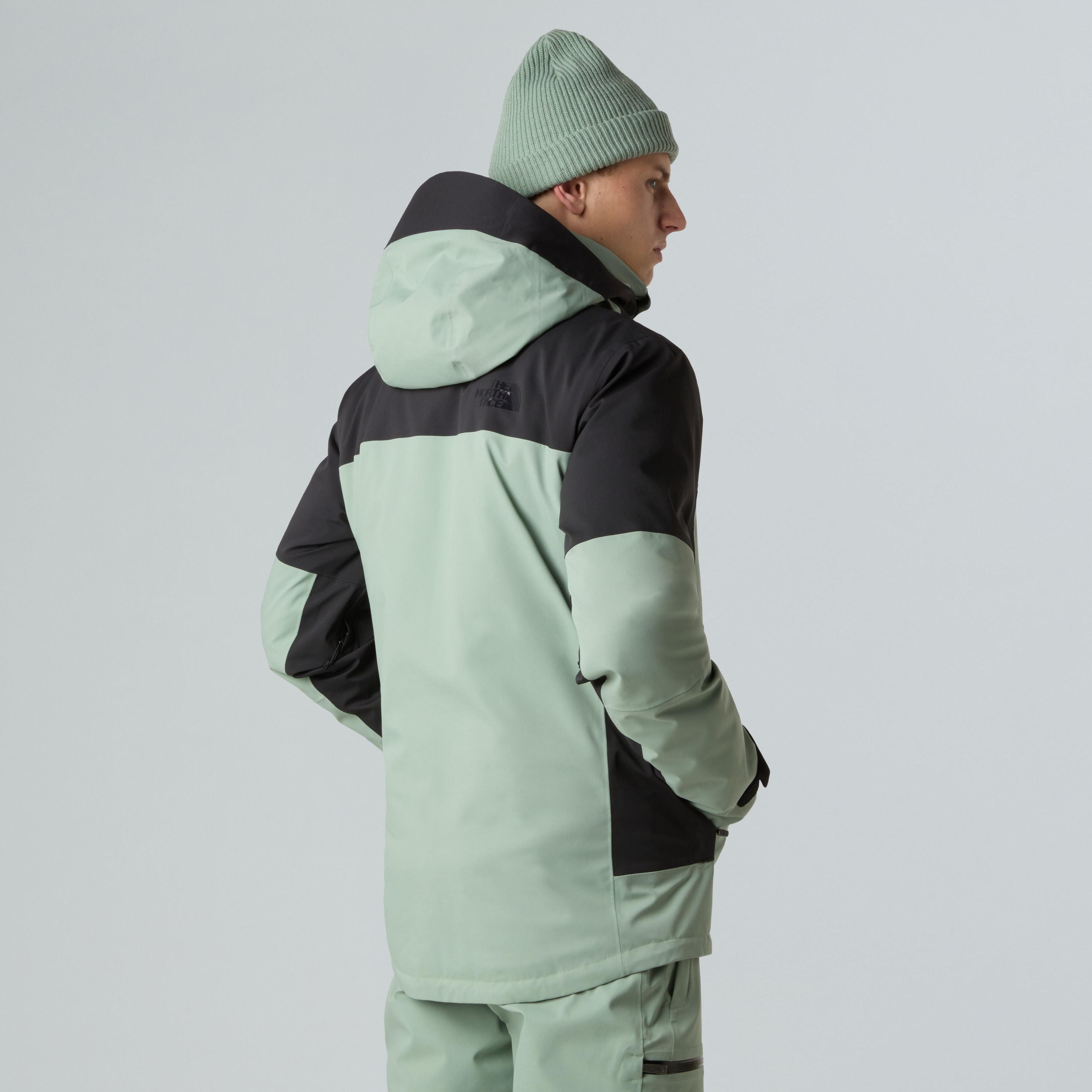 Funktionsjacke CHAKAL - D5N-Slate Moss/TNF Black - Grün