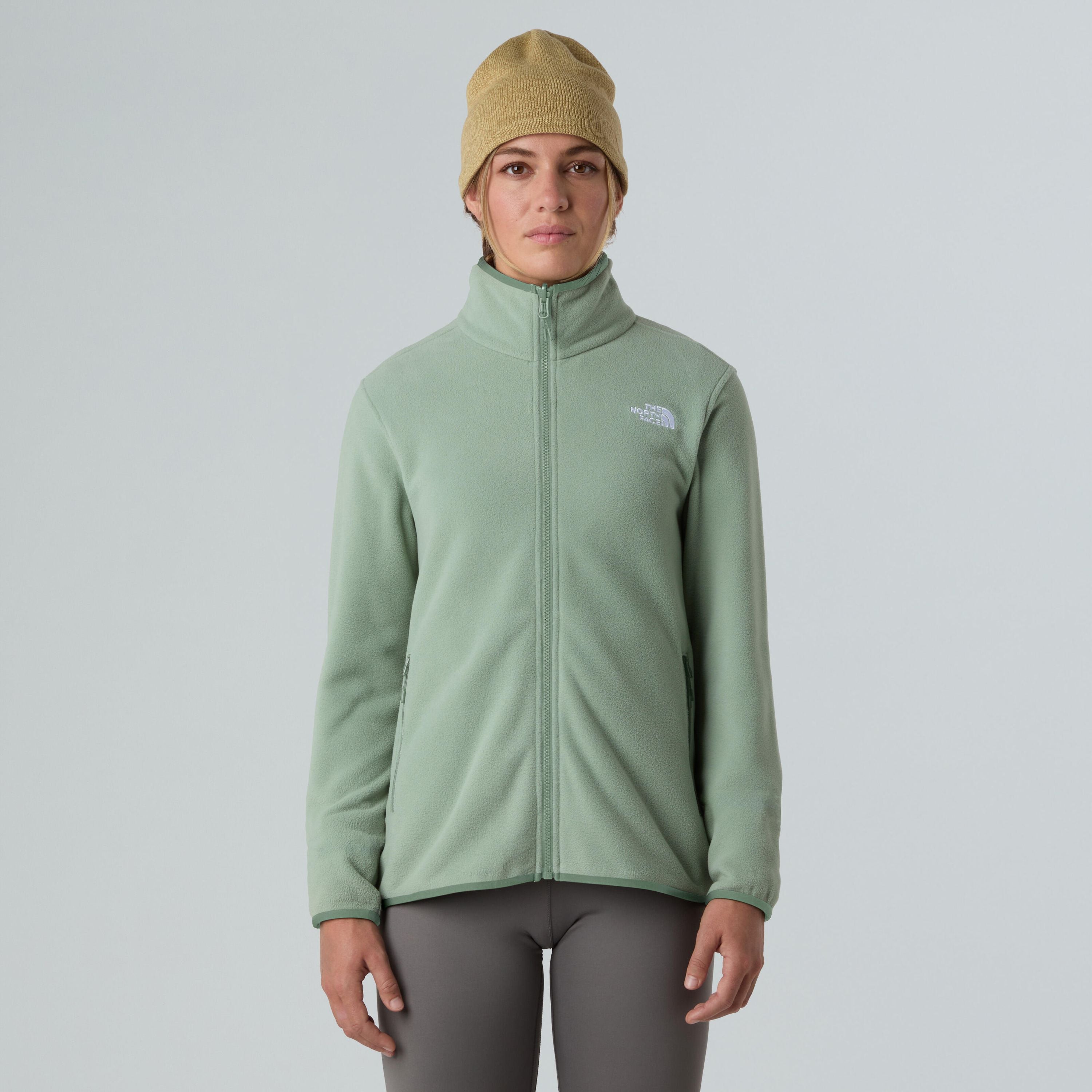 Fleecejacke GLACIER - BQ1-SLATE MOSS - Grün