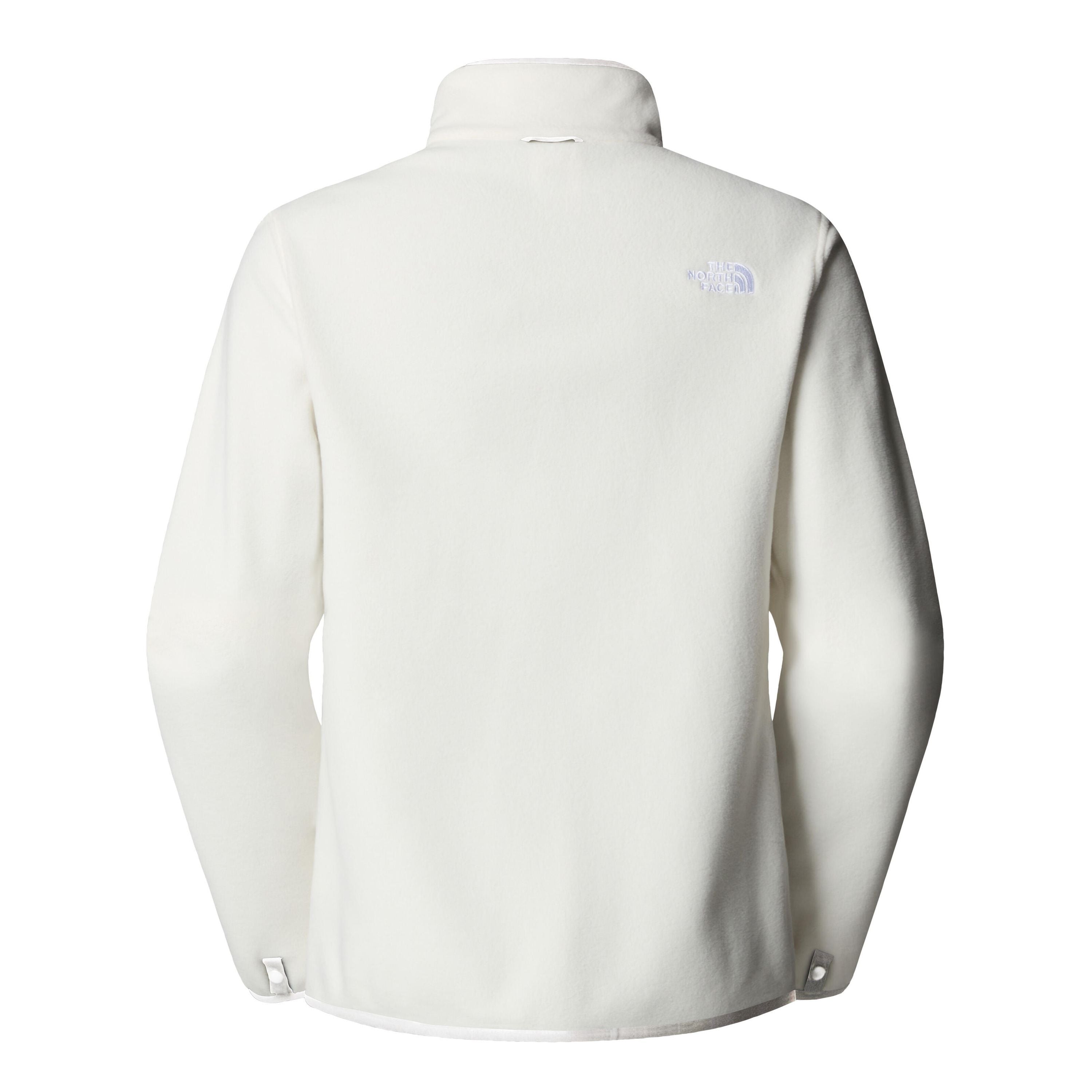 Fleecejacke GLACIER - QLI-WHITE DUNE - Weiß
