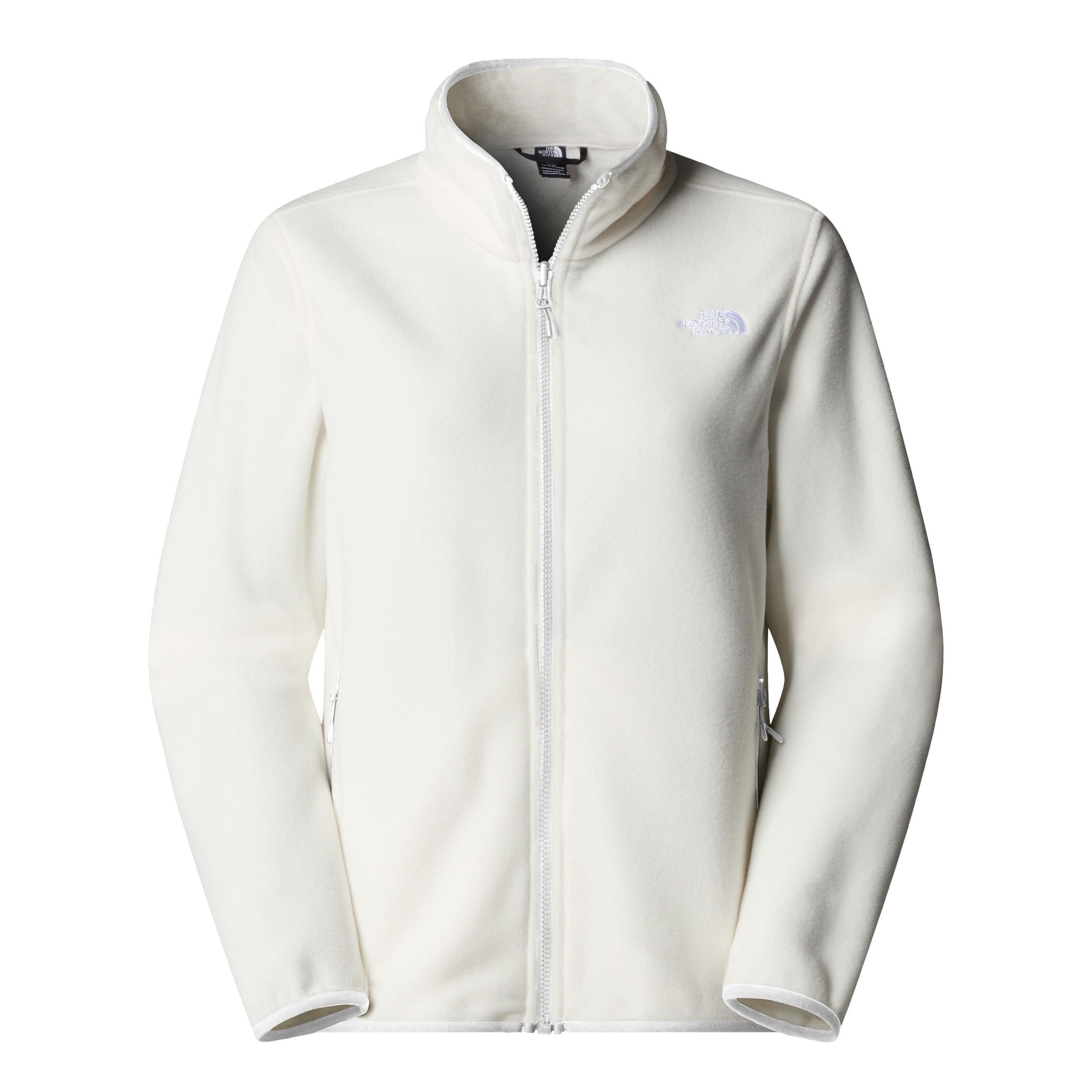 Fleecejacke GLACIER - QLI-WHITE DUNE - Weiß