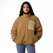 Wendejacke YUMORI - QV3-KHAKI STONE/UTILITY BROWN - Braun