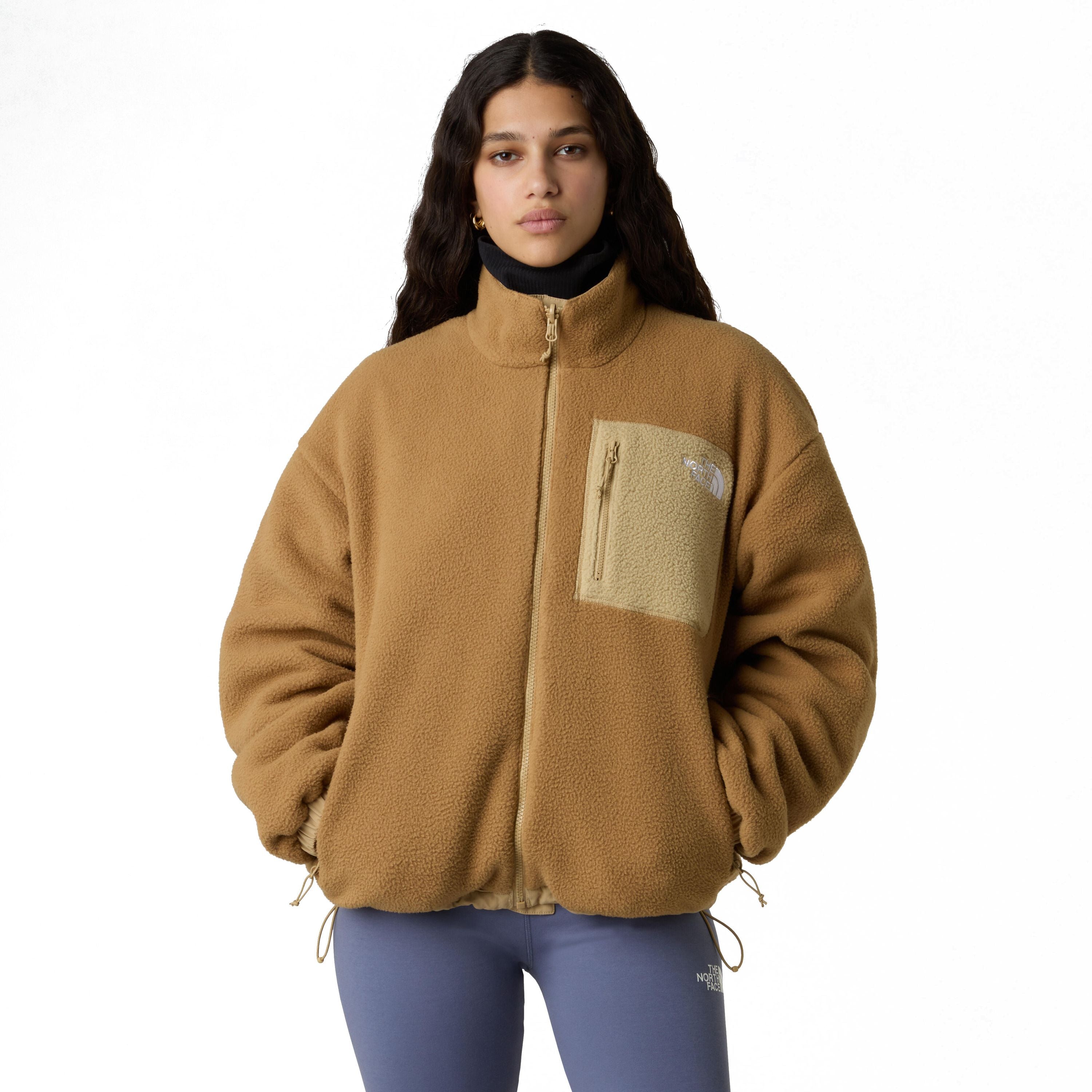 Wendejacke YUMORI - QV3-KHAKI STONE/UTILITY BROWN - Braun