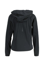 Trainingsjacke mit Kapuze - 010-BLACK/REFLECTIVE SILV - Schwarz