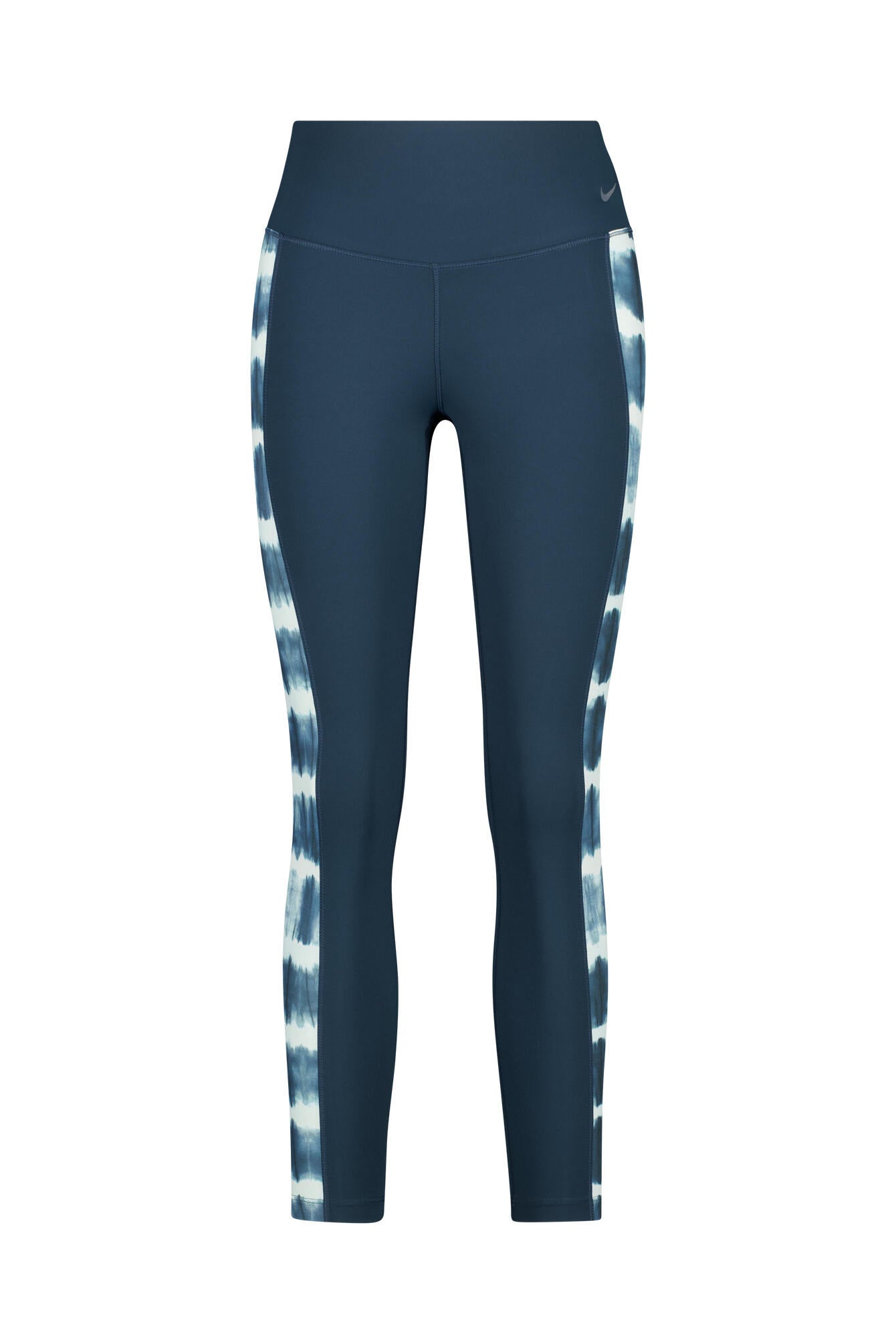 Trainingsleggings gemustert - 478-ARMORY NAVY - Blau