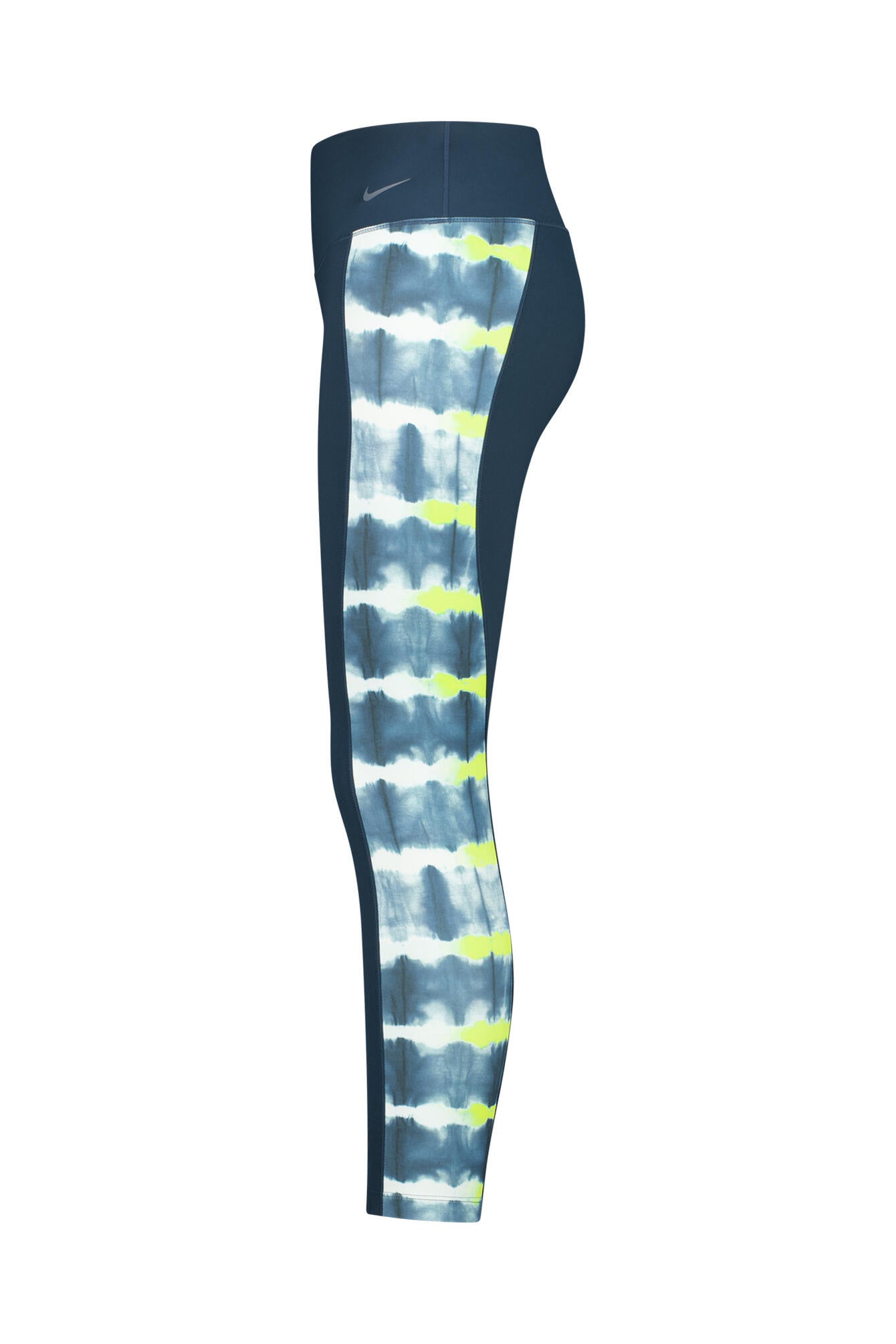 Trainingsleggings gemustert - 478-ARMORY NAVY - Blau