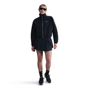 Trainingsjacke oversized mit Stehkragen - 010-BLACK/WHITE - Schwarz