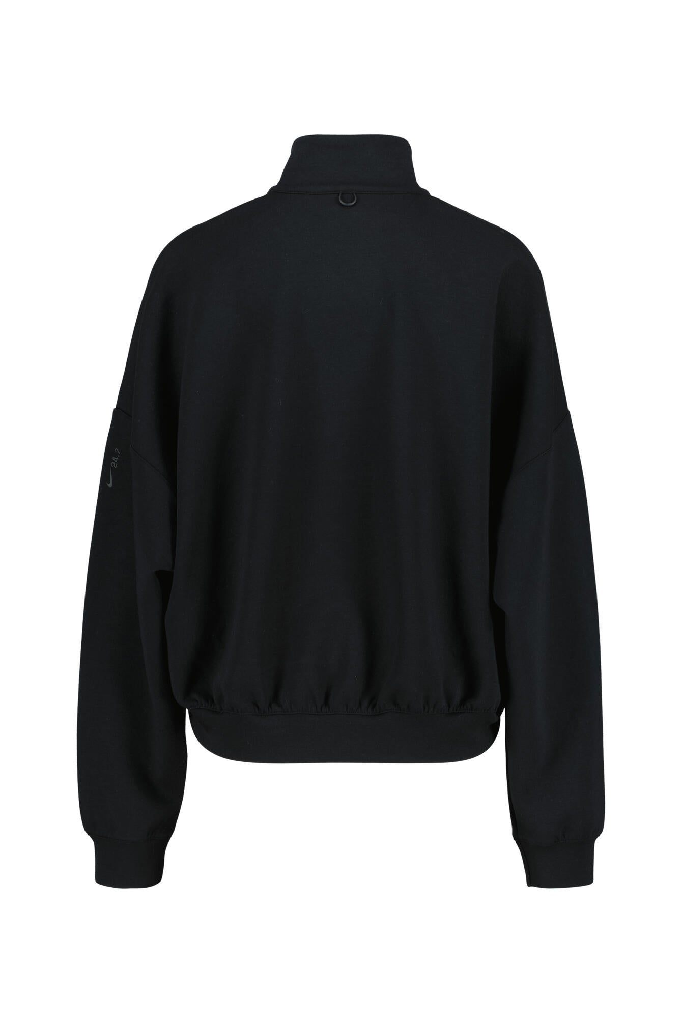 Sweatshirt Nike 24.7 Oversized Fit - 010-BLACK/DK SMOKE GREY - Schwarz