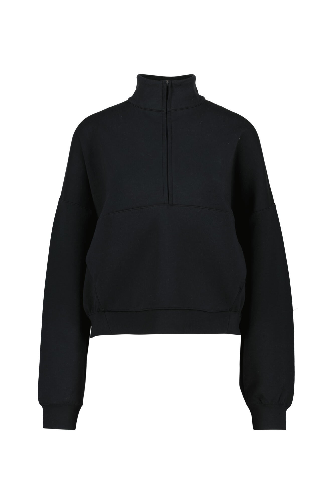 Sweatshirt Nike 24.7 Oversized Fit - 010-BLACK/DK SMOKE GREY - Schwarz