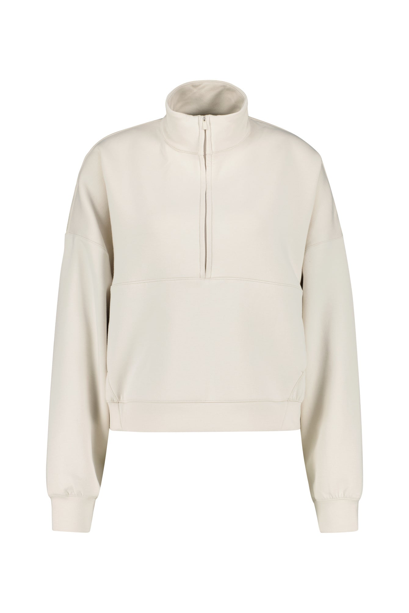 Sweatshirt NIKE 24.7 mit Troyerkragen - 104-LT OREWOOD BRN/LT IRON ORE - Beige