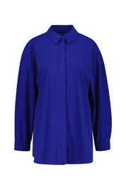 Longsleeve DRI-FIT Nike 24.7 - 455-DEEP ROYAL BLUE/DEEP ROYAL - Blau