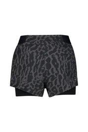Laufshorts 2-in-1 Dri-FIT - 010-BLACK/BLACK/REFLECTIVE SIL - Grau
