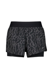 Laufshorts 2-in-1 Dri-FIT - 010-BLACK/BLACK/REFLECTIVE SIL - Grau