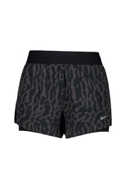 Laufshorts 2-in-1 Dri-FIT - 010-BLACK/BLACK/REFLECTIVE SIL - Grau