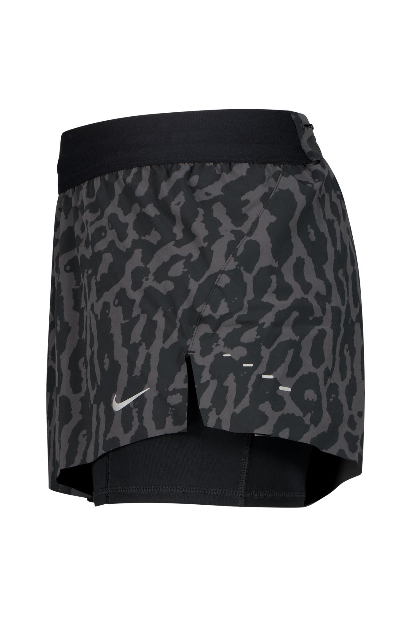 Laufshorts 2-in-1 Dri-FIT - 010-BLACK/BLACK/REFLECTIVE SIL - Grau