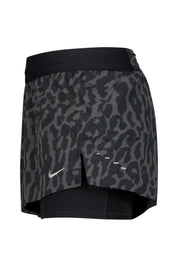 Laufshorts 2-in-1 Dri-FIT - 010-BLACK/BLACK/REFLECTIVE SIL - Grau