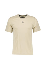 T-Shirt aus Baumwollmix - 206-RATTAN/BLACK - Beige