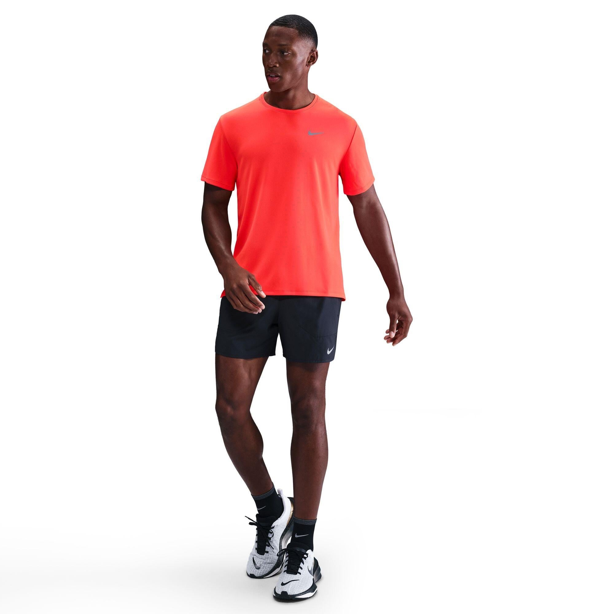 Funktionsshirt mit Dri-FIT - 635-BRIGHT CRIMSON/REFLECTIVE - Orange
