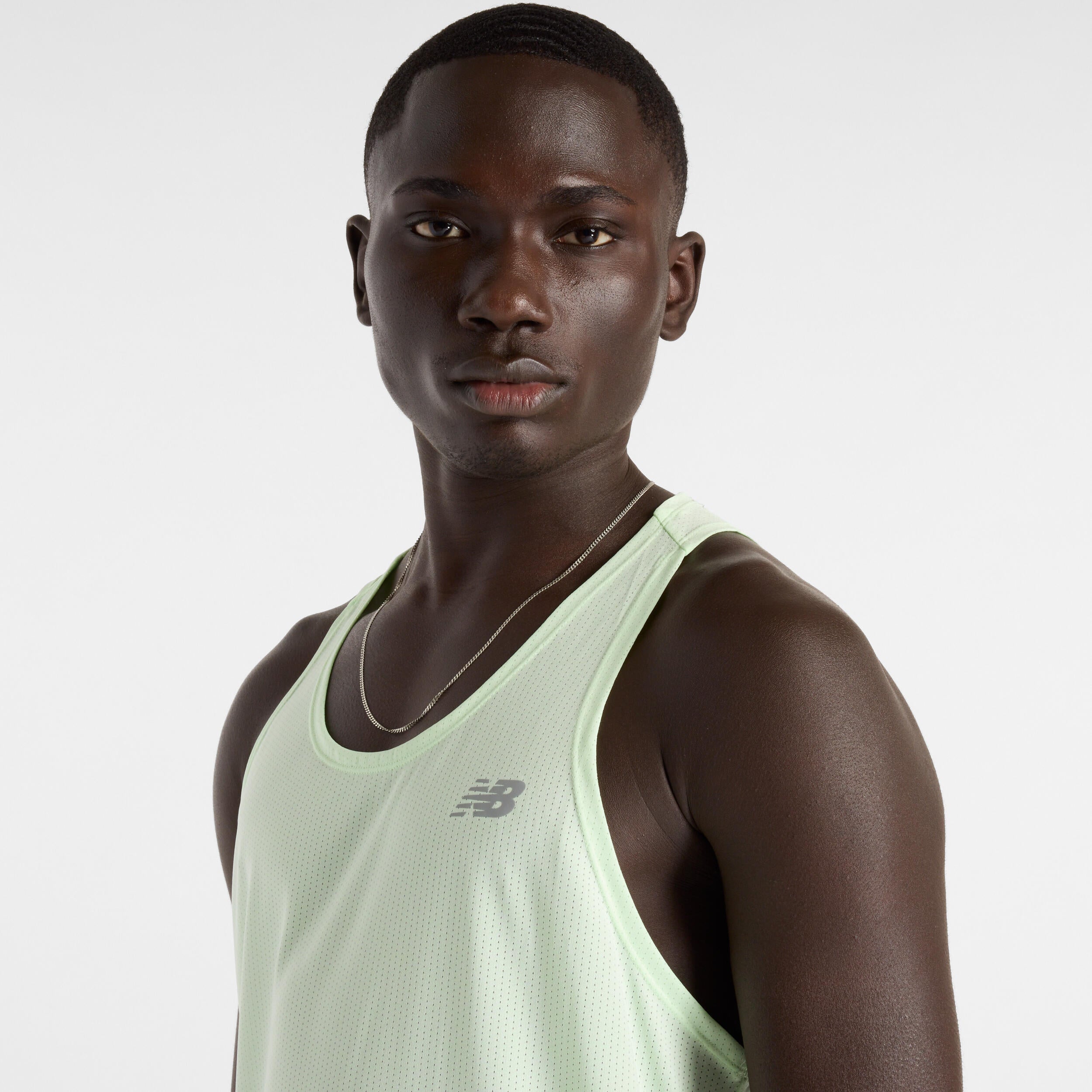 Tank Top perforiert - MEW-MEW - Grün