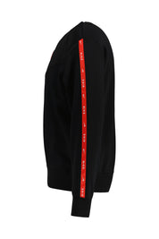 Sweatshirt aus Baumwolle - 010-BLACK/BLACK - Schwarz