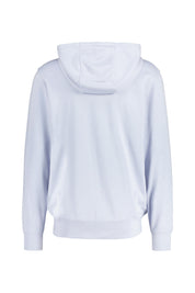 Sweatshirtjacke aus Baumwollmix - 057-GHOST/GHOST/WHITE - Blau