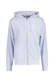 Sweatshirtjacke aus Baumwollmix - 057-GHOST/GHOST/WHITE - Blau