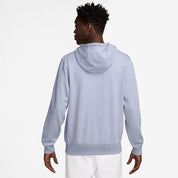 Sweatshirtjacke aus Baumwollmix - 057-GHOST/GHOST/WHITE - Blau