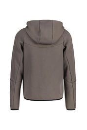 Trainingsjacke aus Baumwollmix - 289-CAVE STONE/BLACK - Grau