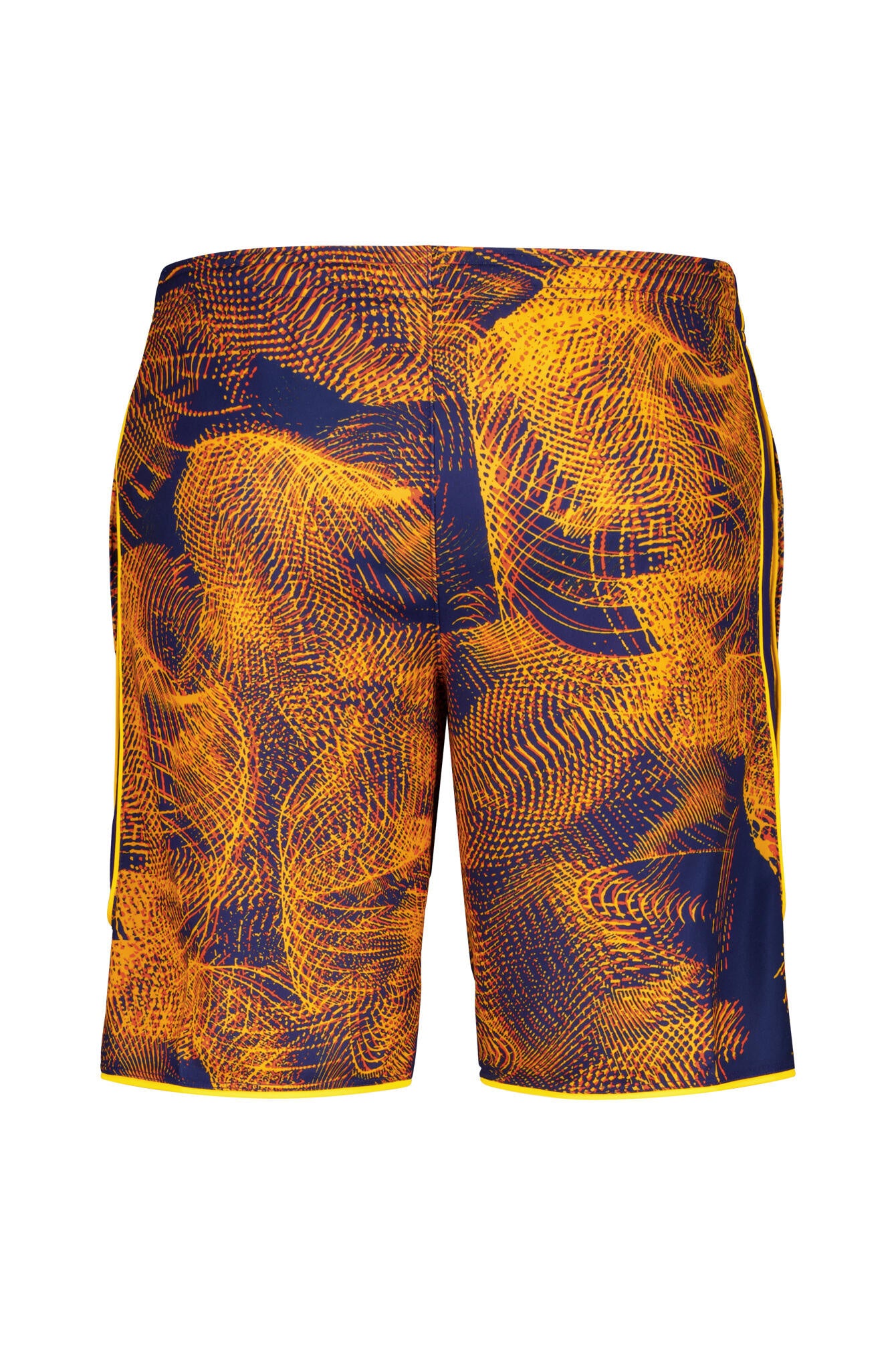 Funktionsshorts Slim Fit - 494-BLUE VOID/LASER ORANGE/WHI - Blau