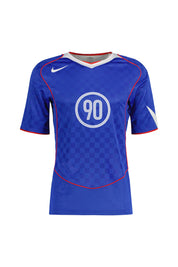 Fußballtrikot mit Dri-FIT - 480-GAME ROYAL/WHITE/SPORT RED - Blau