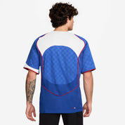 Fußballtrikot mit Dri-FIT - 480-GAME ROYAL/WHITE/SPORT RED - Blau
