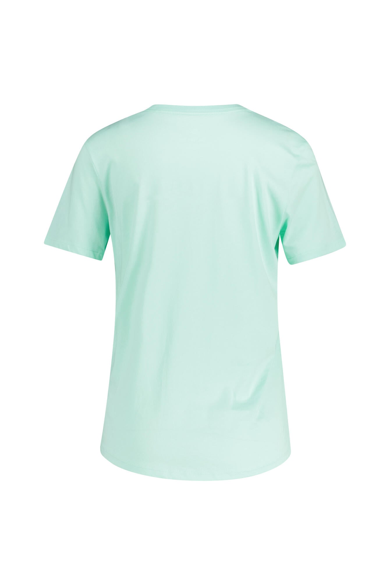 T-Shirt aus Baumwolle - 353-MINT FOAM - Grün