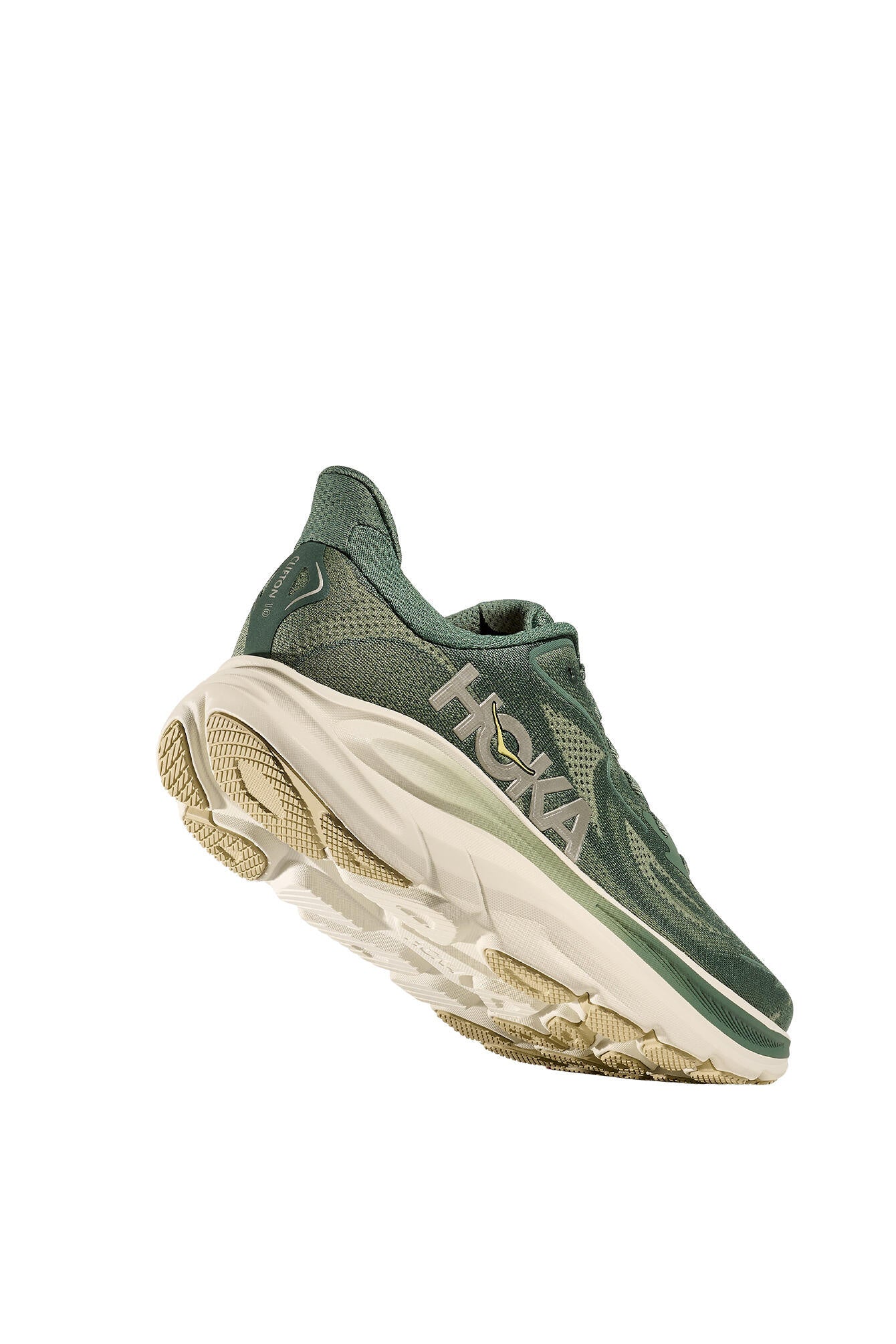 Laufschuhe CLIFTON 10 - FFF-FERN / TRUFFLE SALT - Grün