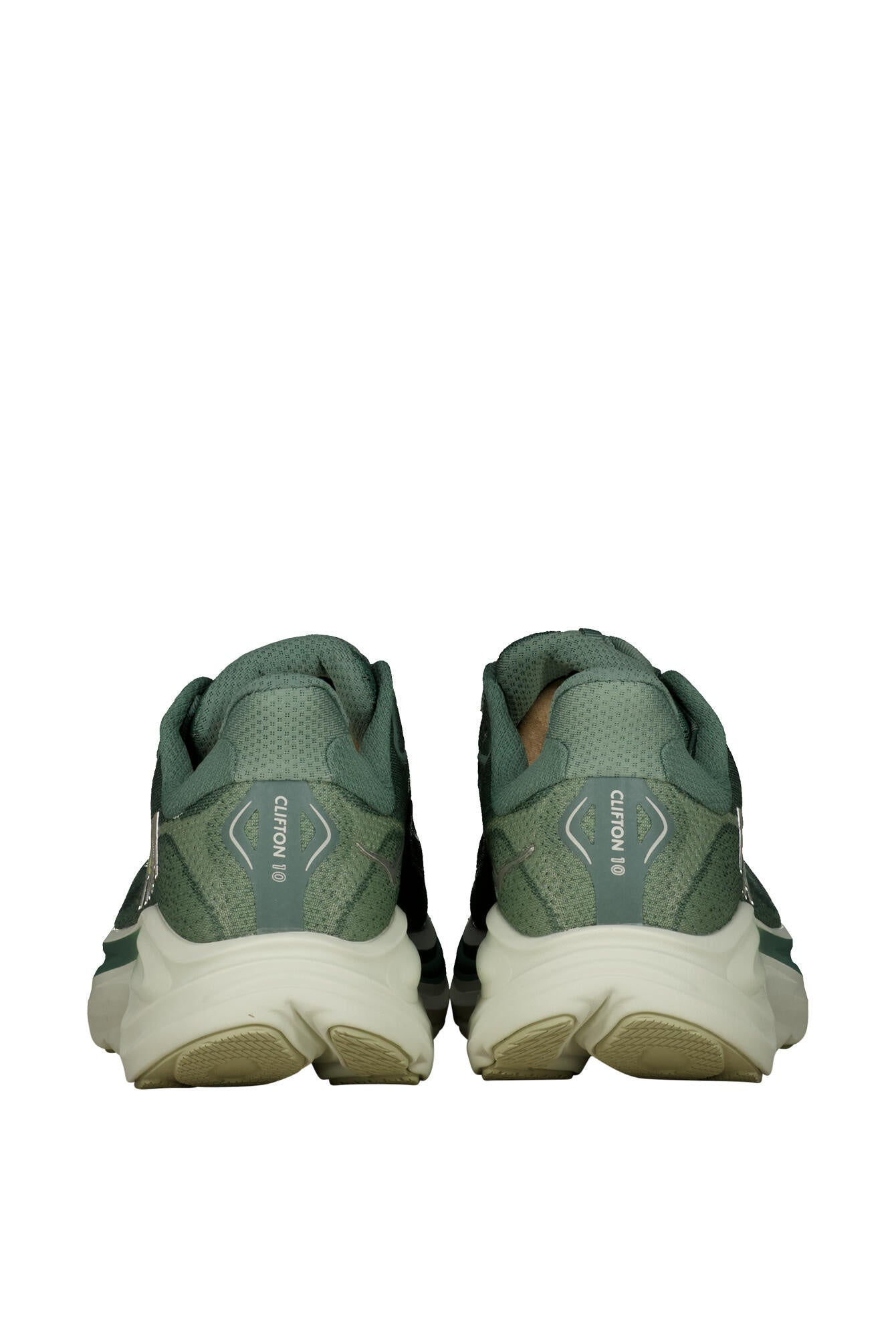 Laufschuhe CLIFTON 10 - FFF-FERN / TRUFFLE SALT - Grün