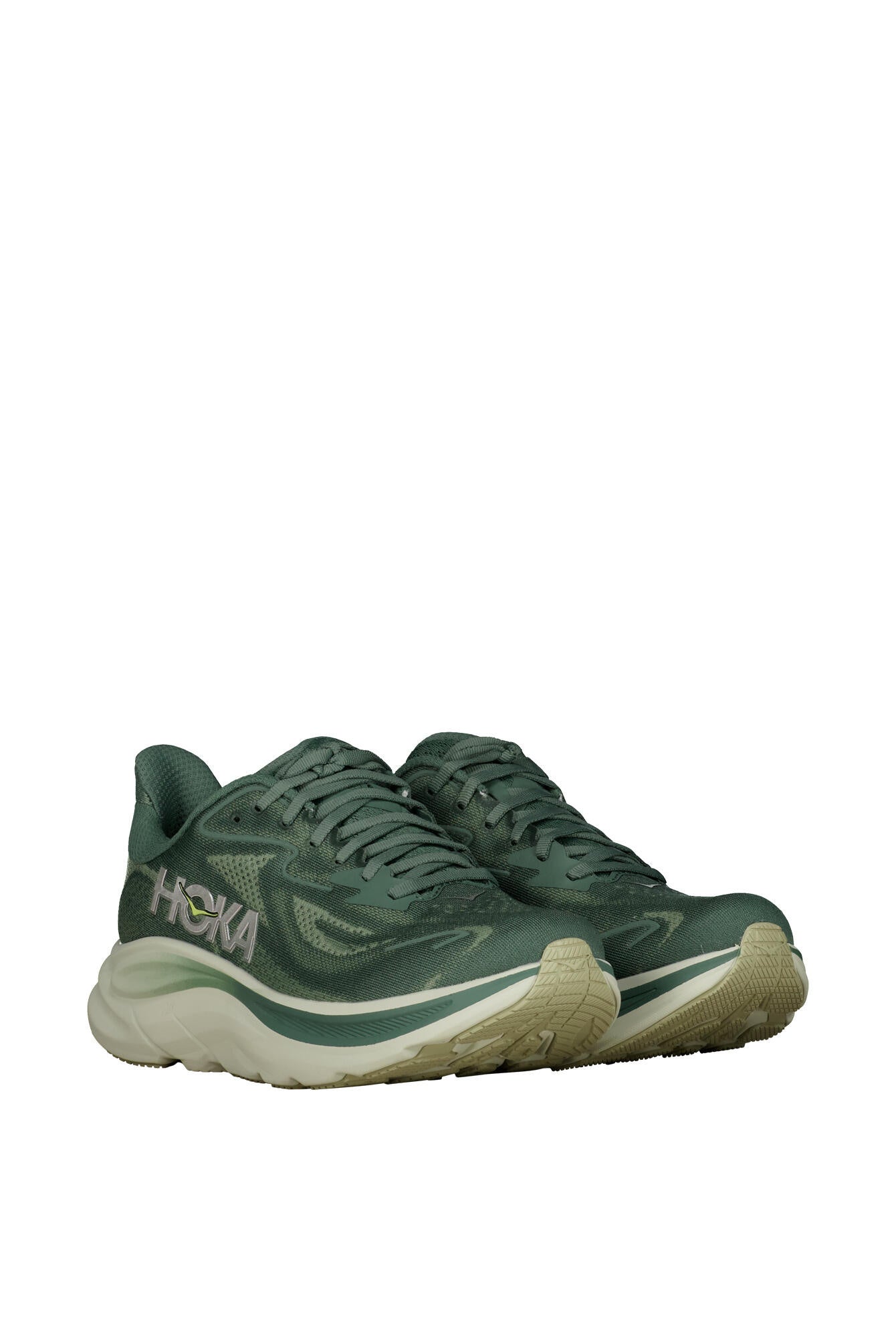 Laufschuhe CLIFTON 10 - FFF-FERN / TRUFFLE SALT - Grün