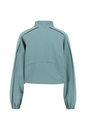 Trainingsjacke RIVAL SWOVEN mit Stehkragen - 587-JASPER BLUE - Blau