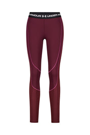 Funktionsleggings COLDGEAR TEXTURED - 600-DARK MAROON - Rot