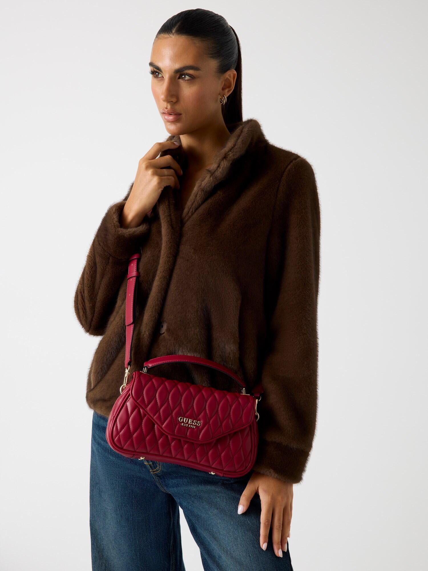 Handtasche VALLA - RED - Rot
