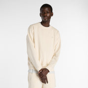 Sweatshirt aus Baumwolle - PEF-White - Creme