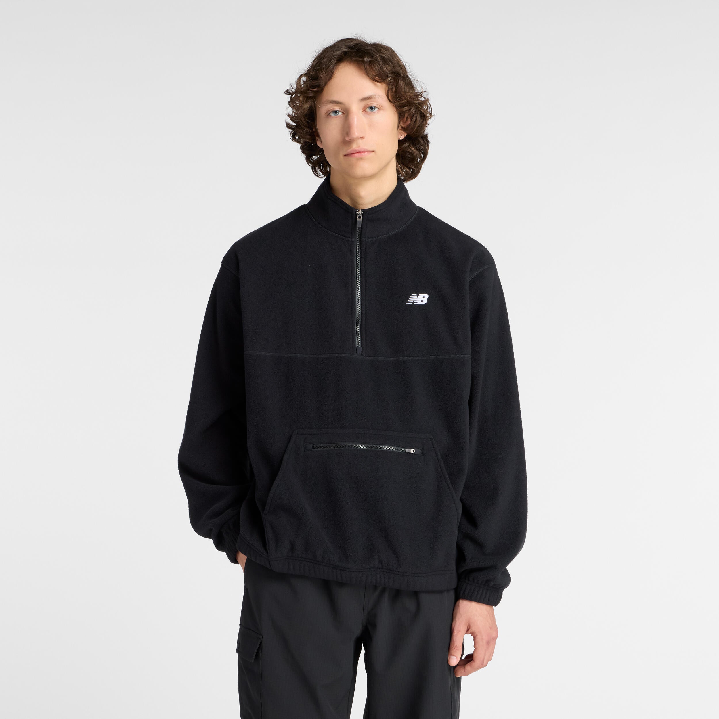 Fleecejacke - BK-Black - Schwarz