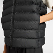 Steppweste mit Kapuze - BK-Black - Schwarz