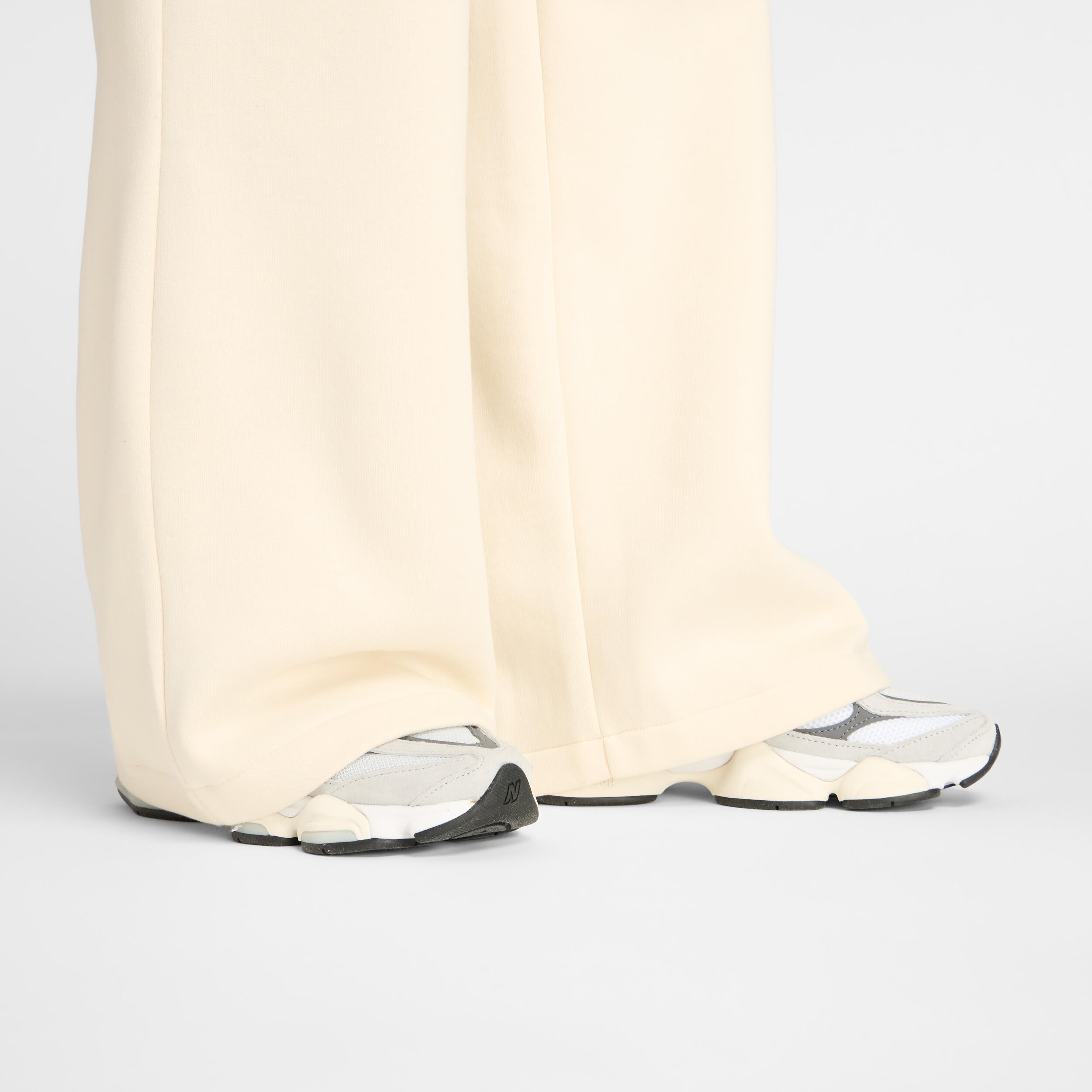 Jogginghose REIMAGINED Wide Leg - LIN-Beige - Creme
