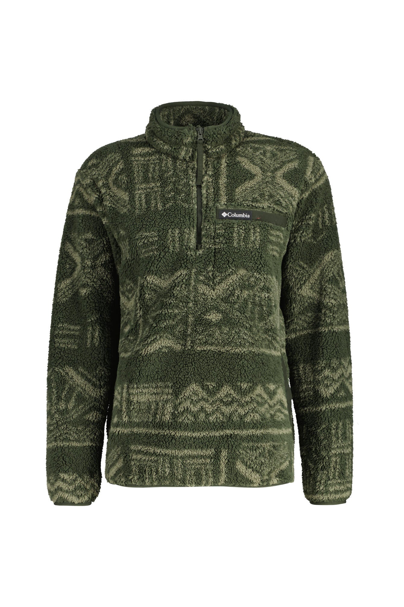 Fleecejacke RUGGED RIDGE HIGH PILE - 366-Greenscape Deschutes Days - Grün