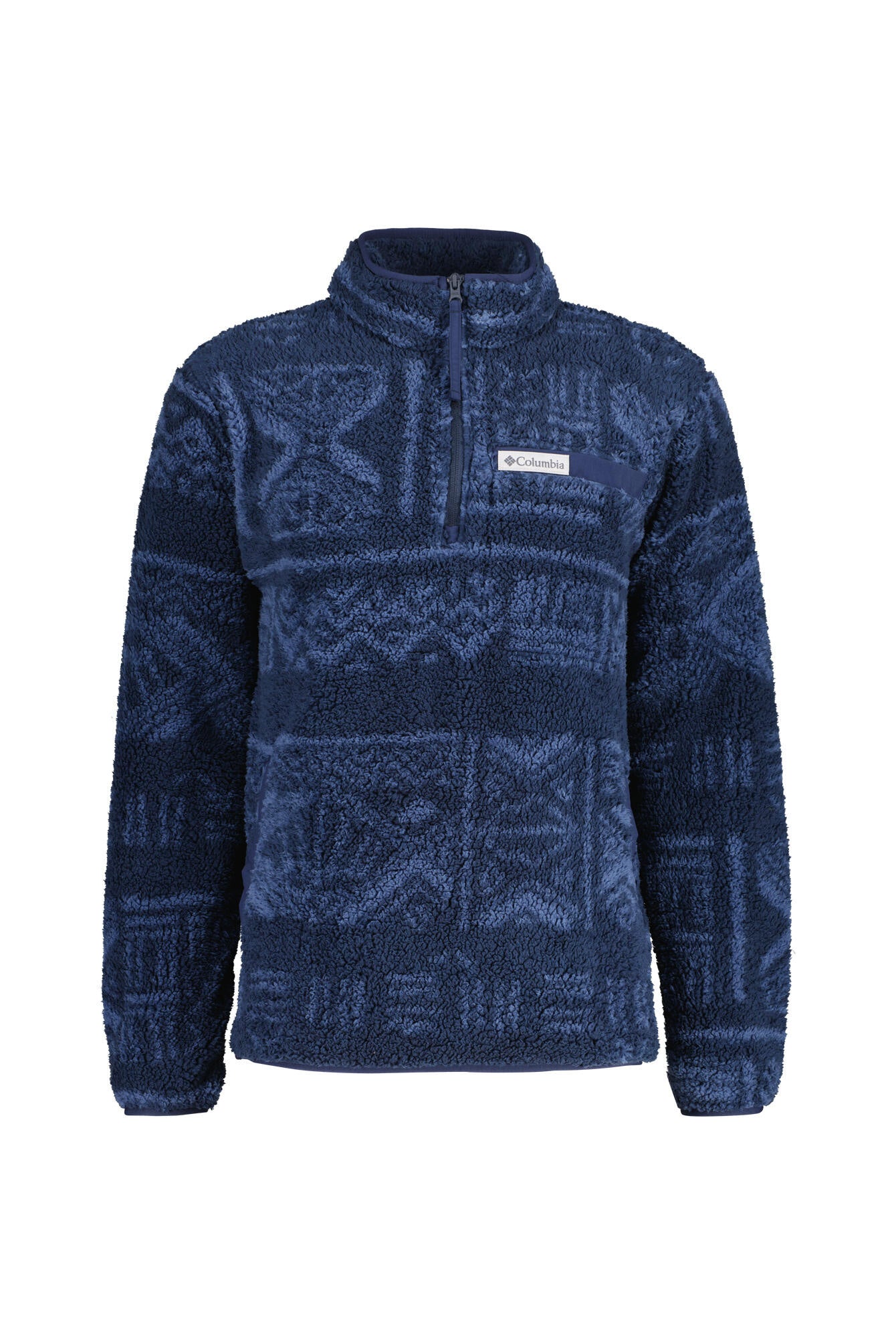 Fleecejacke RUGGED RIDGE HIGH PILE - 464-Coll Navy Deschutes Days - Blau