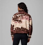 Fleecepullover HELVETIA II - 256-Tobacco Sisters, Dark Ston - Rot