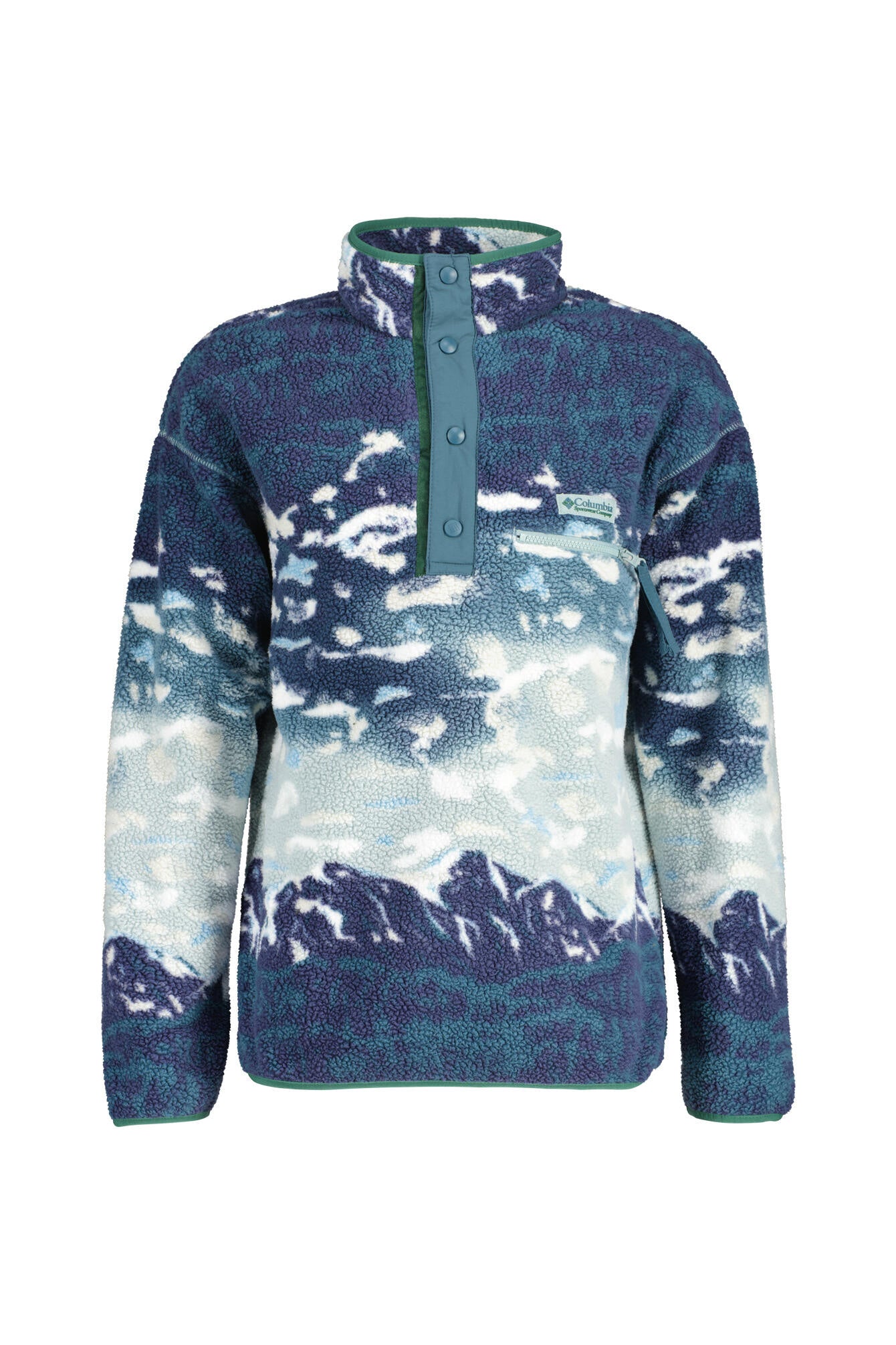 Fleecejacke HELVITIA II - 461-Crushed Blue Sisters - Blau