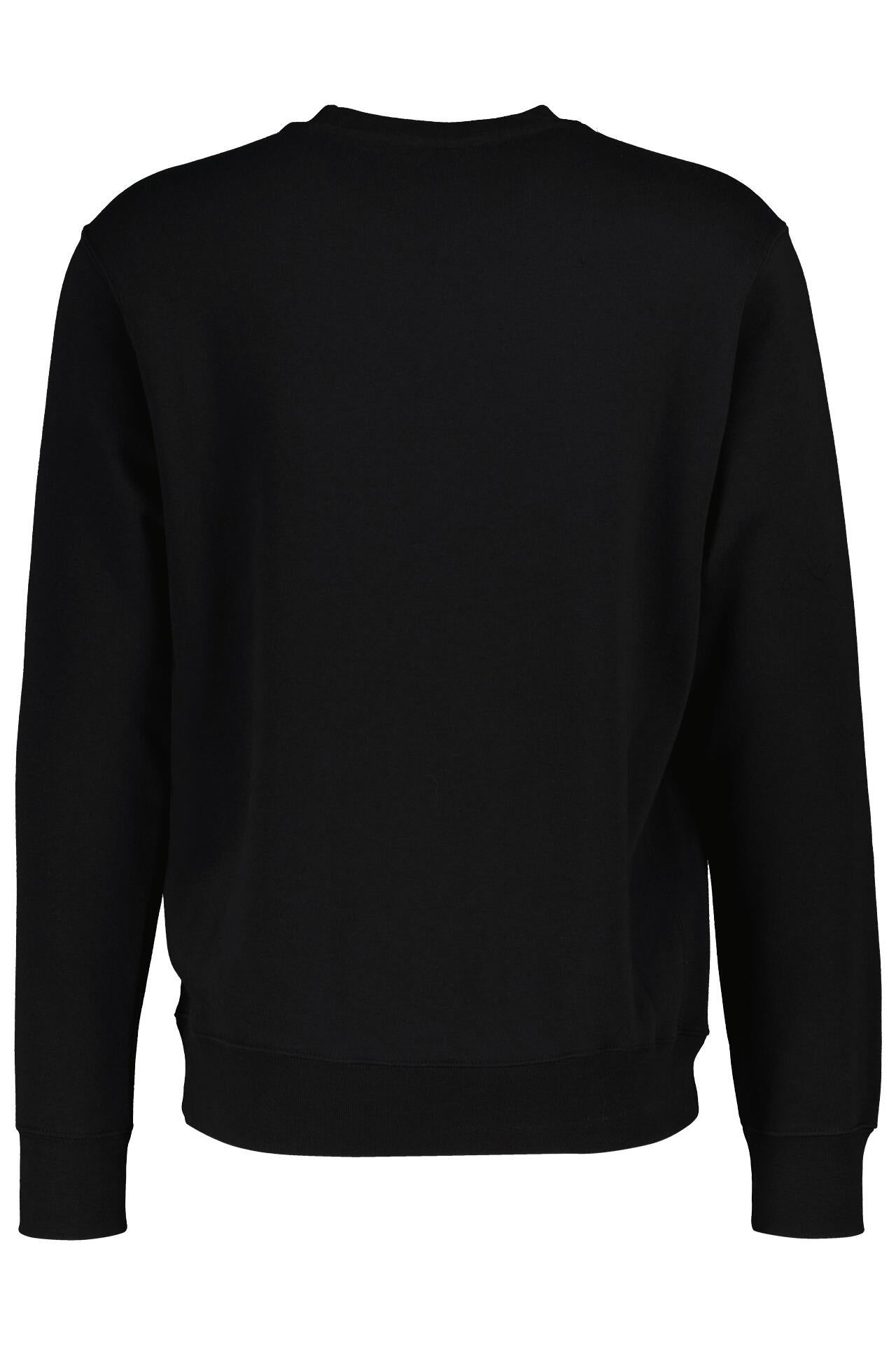 Sweatshirt - 010 Black/White - Schwarz