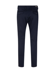 Chino Hose mit verstellbarem Bund - 880 Anthra - Blau