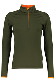 Unterzieh-Ski-Pullover - Dark Olive - Grün